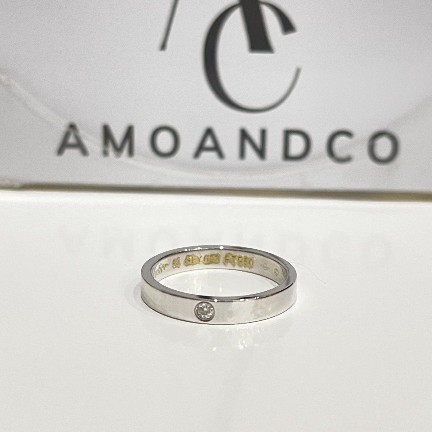 [ゲイル] ラブリング 4mm 1ダイヤモンド