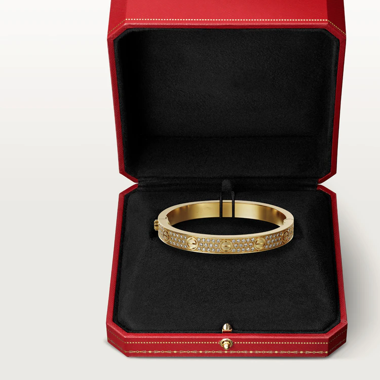[GALE] LOVE ARMBAND 6,1 MM DIAMANT-PAVED 