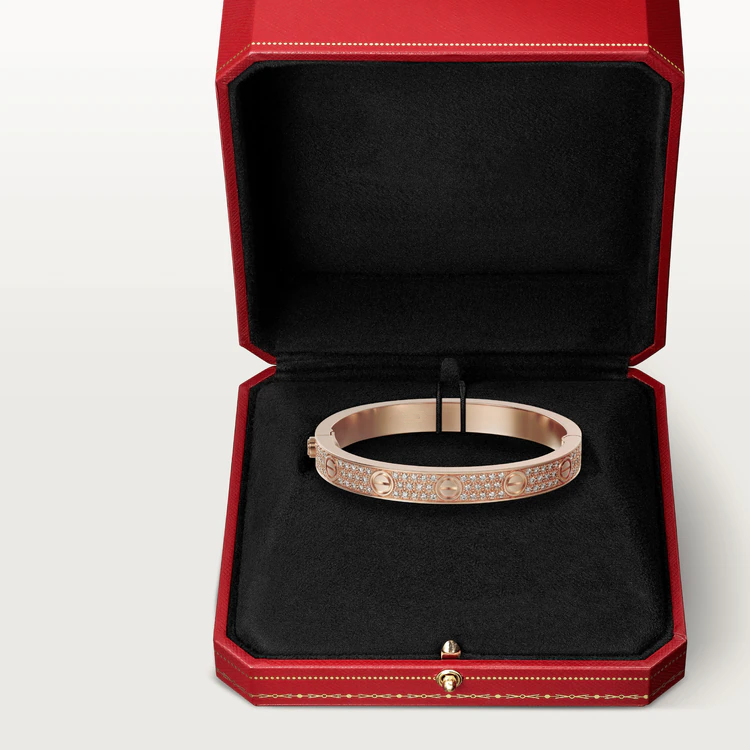 [GALE] LOVE ARMBAND 6,1 MM DIAMANT-PAVED 
