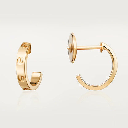 [GALE] LOVE OHRRINGE 2,65 MM ROSÉGOLD 