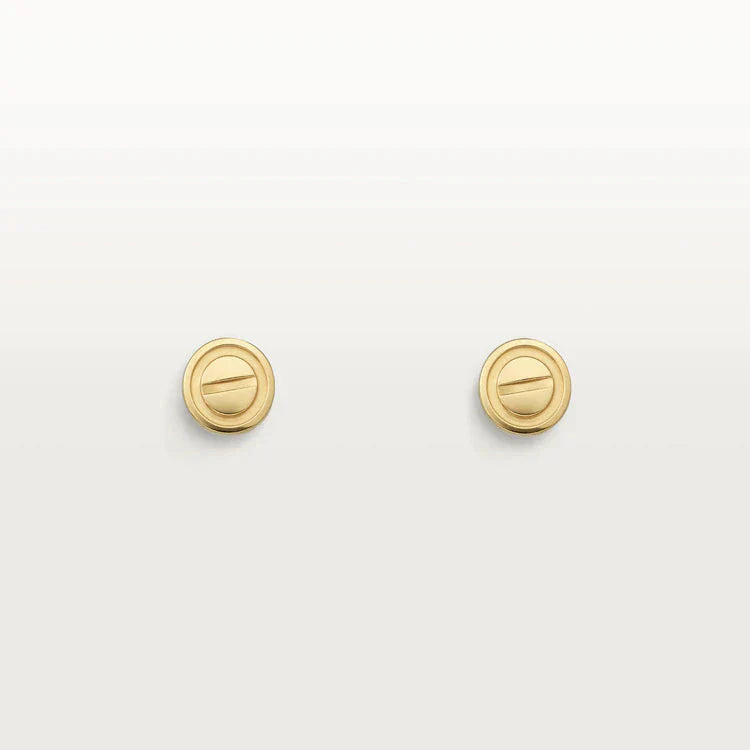 [ゲイル]ラブイヤリング ゴールド 10mm