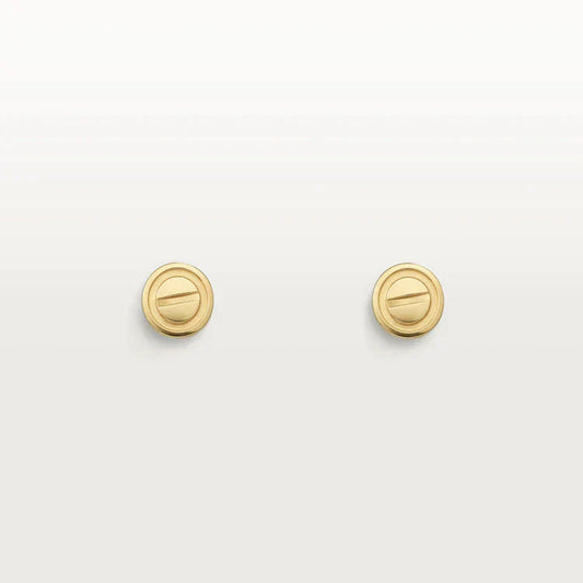 [ゲイル]ラブイヤリング ゴールド 10mm