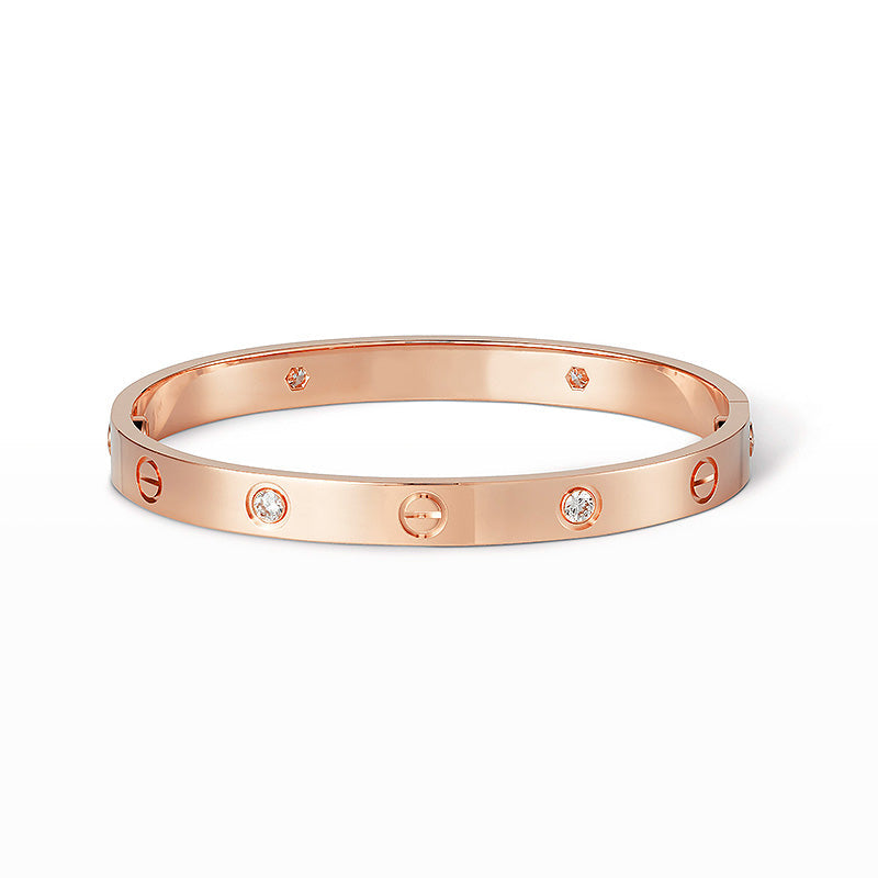 [GALE] LOVE ARMBAND 6,1 MM 4 DIAMANTEN 