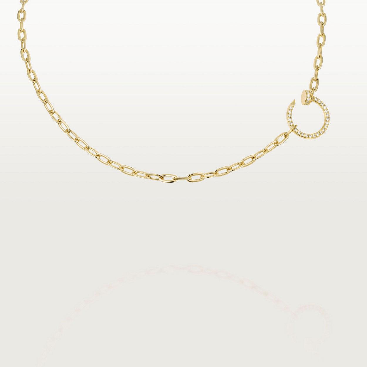 [GALE] JUSTE-HALSKETTE MIT DIAMANTEN