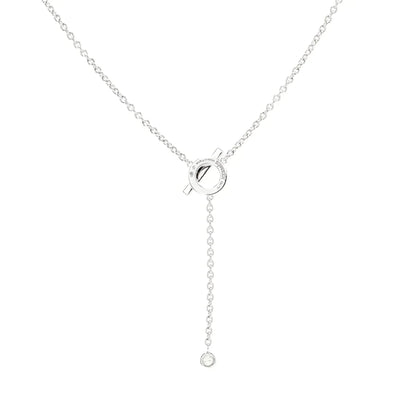 [GALE]FINESSE SILBER-DIAMANT-HALSKETTE