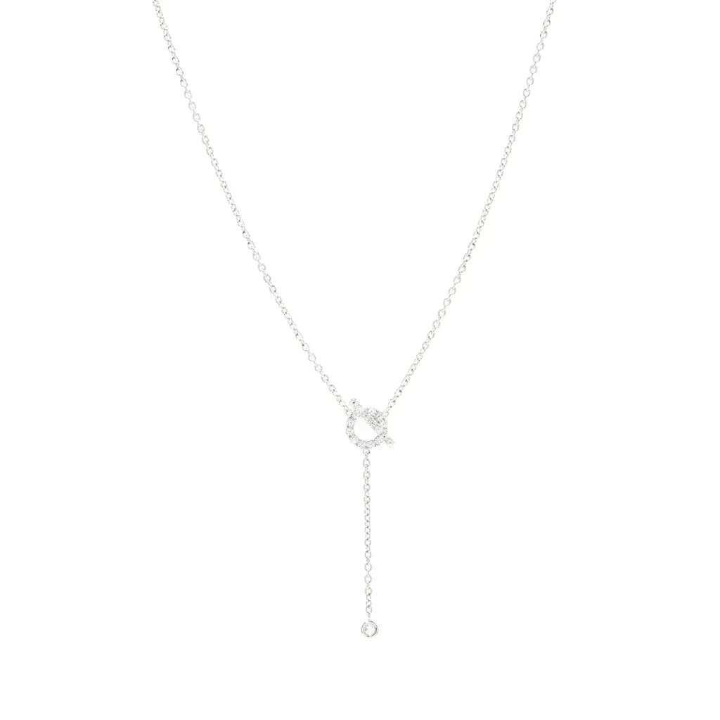 [GALE]FINESSE SILBER-DIAMANT-HALSKETTE