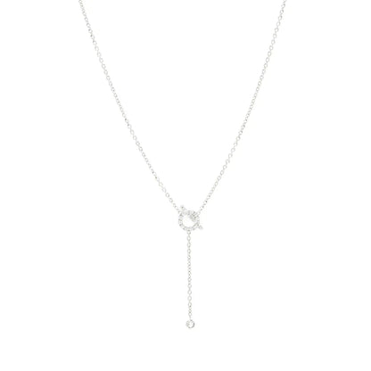 [GALE]FINESSE SILBER-DIAMANT-HALSKETTE