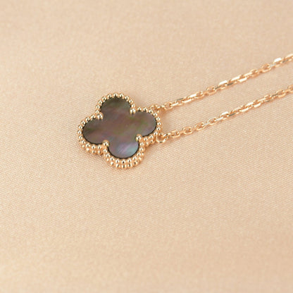 [GALE]CLOVER 15MM GRAUE PERLMUTT-KETTE