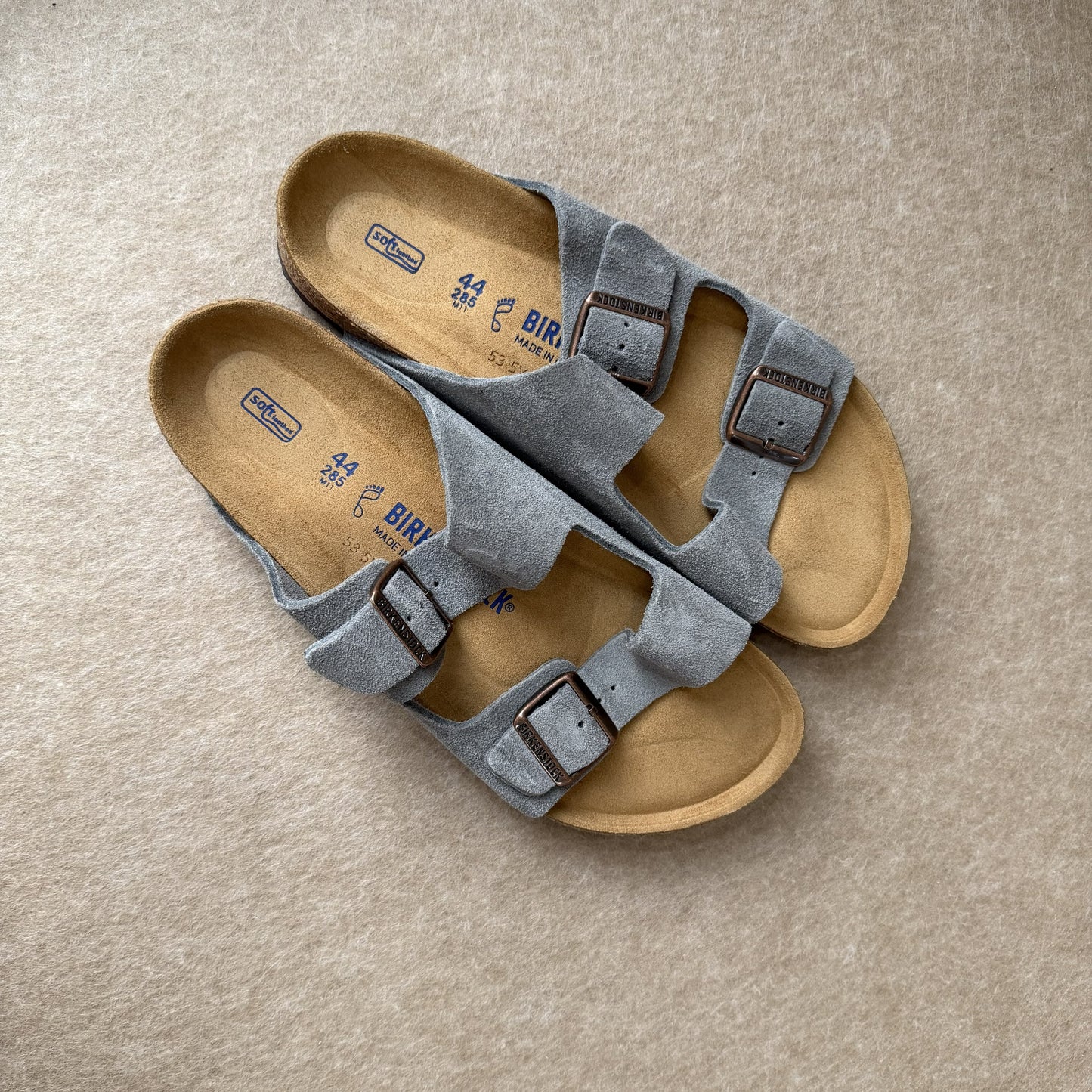Arizona Soft Footbed Dusty Grey