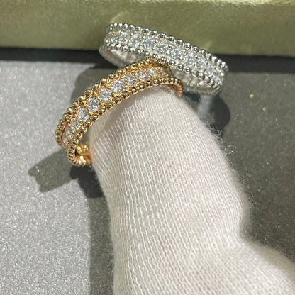 [GALE]PERLEE DIAMANT-ROSÉGOLD-RING