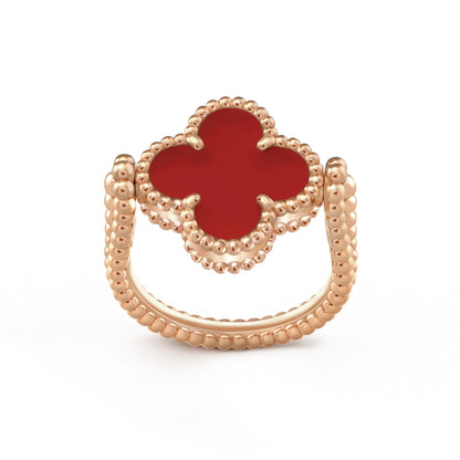 [GALE]CLOVER RIVERSIBLE ROSÉGOLDRING 