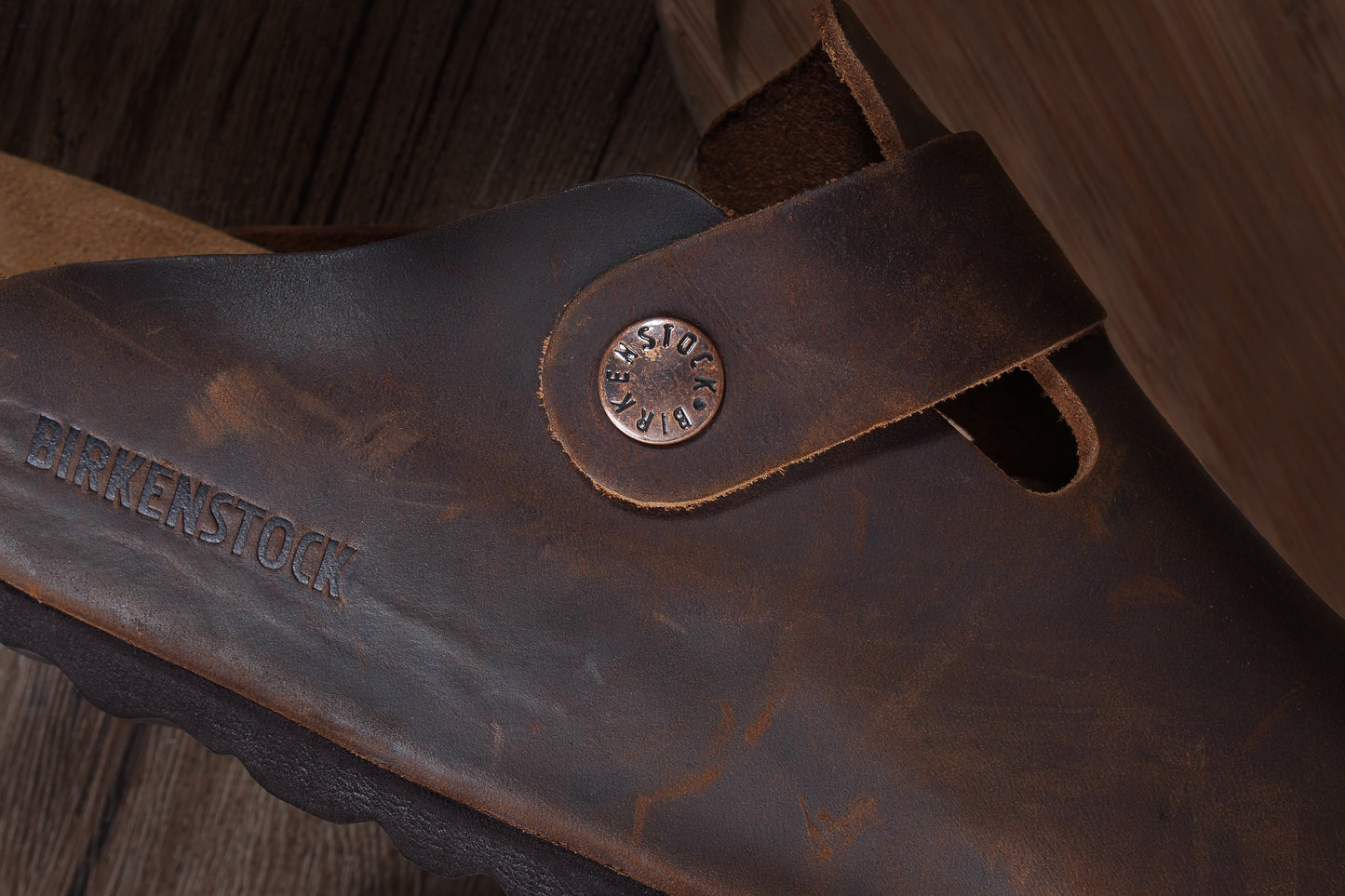 Boston Soft Footbed Dark Brown Oiled Leather