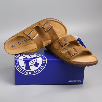 Arizona Soft Footbed Light Brown Waxed Leather
