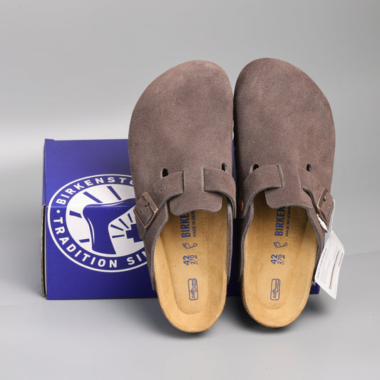 Boston Soft Footbed Chocolate Suede