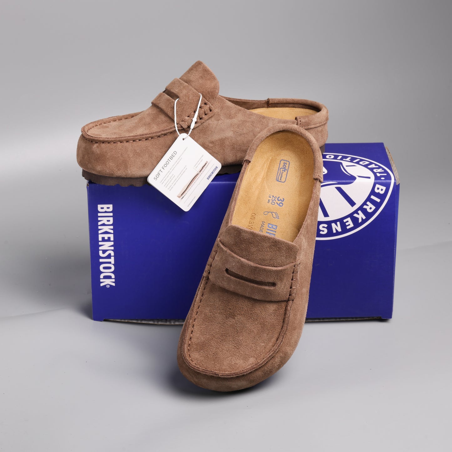 Naples Wrapped Chestnut Suede