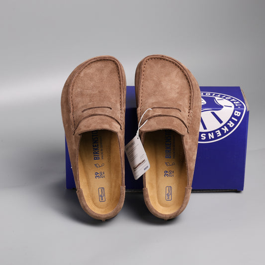 Naples Wrapped Chestnut Suede