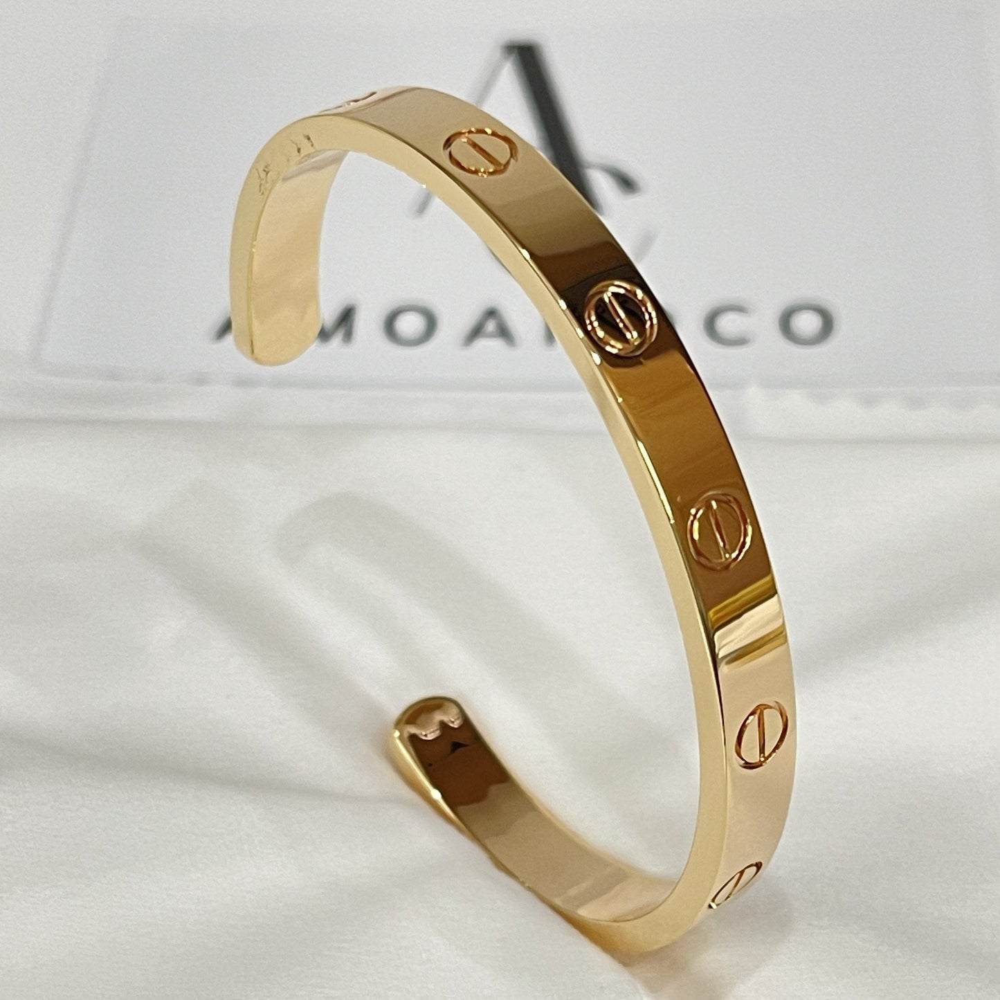 [GALE] LOVE ARMBAND 6,1 MM OFFENES MANSCHETTE 