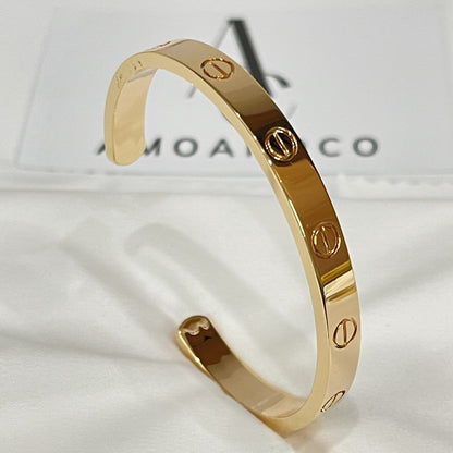 [GALE] LOVE ARMBAND 6,1 MM OFFENES MANSCHETTE 