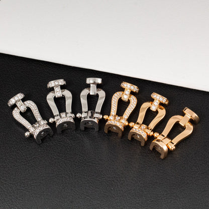 [GALE]FORCE LARGE HORSESHOE NO DIAMOND BRACELET GOLD