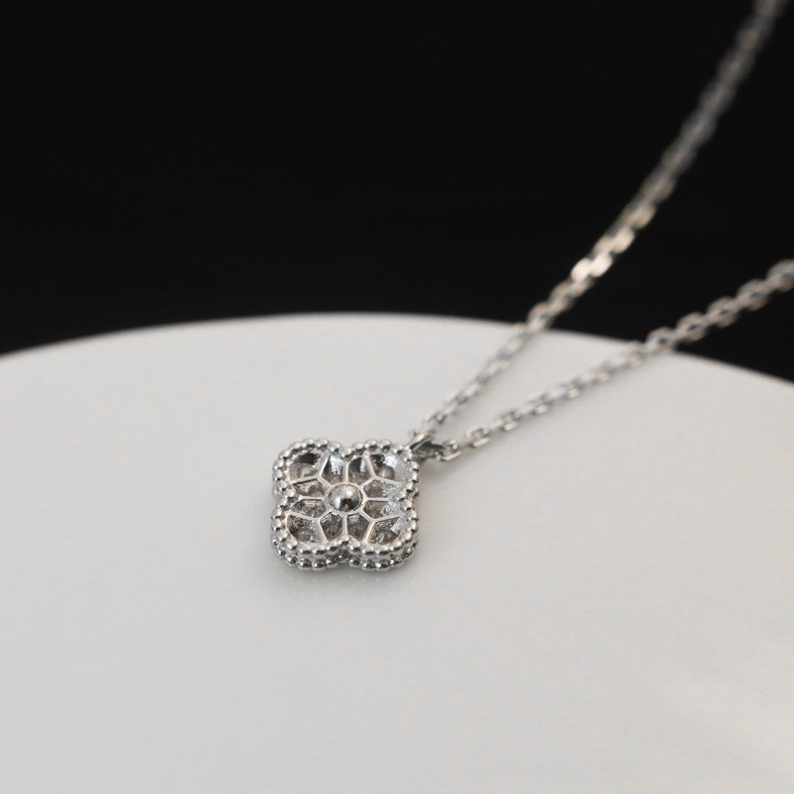[GALE]CLOVER MINI 9,5MM ANHÄNGER MIT DIAMANT