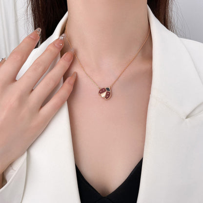 [GALE] GLUCKY CARNELIANS MARIENKÄFER-KETTE