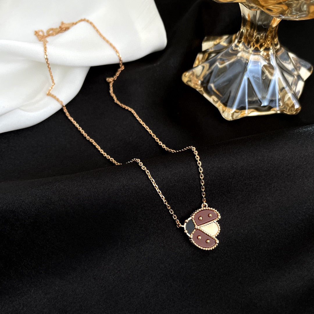 [GALE] GLUCKY CARNELIANS MARIENKÄFER-KETTE