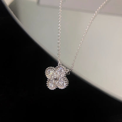 [GALE]CLOVER 15MM DIAMANT EINZELNE BLUMEN-KETTE