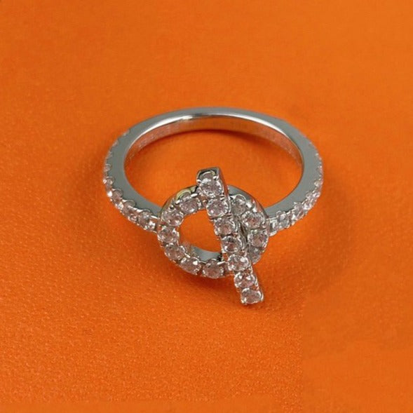 [GALE]ECHAPPEE RING SILBER DIAMANT