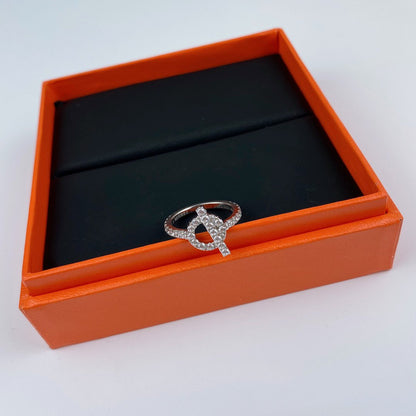 [GALE]ECHAPPEE RING SILBER DIAMANT