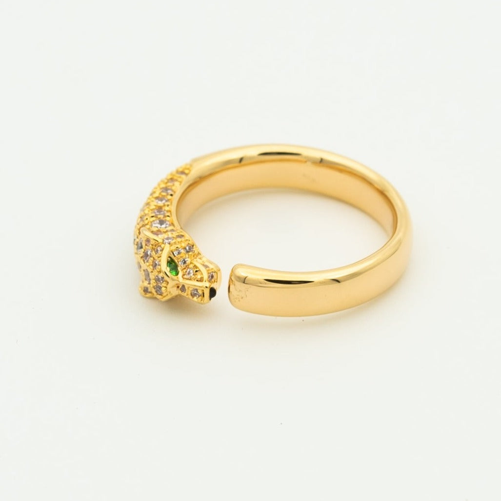 [GALE] PANTHERE RING DIAMANT 7,3MM 