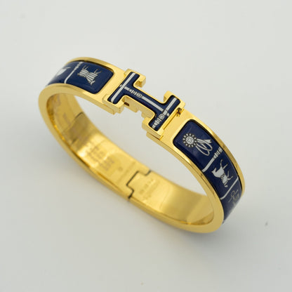 [GALE]H ARMBAND BLAUE KERAMIK