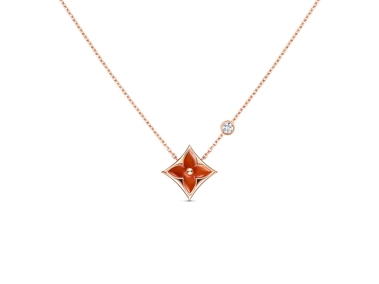 [GALE]STERN-KETTE ROSA GOLD 1 DIAMANT