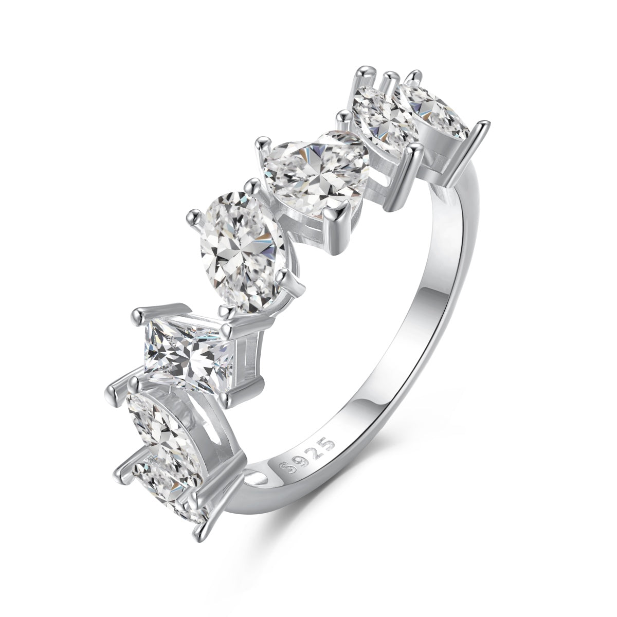 [GALE]Delicate Multi Cut Ring