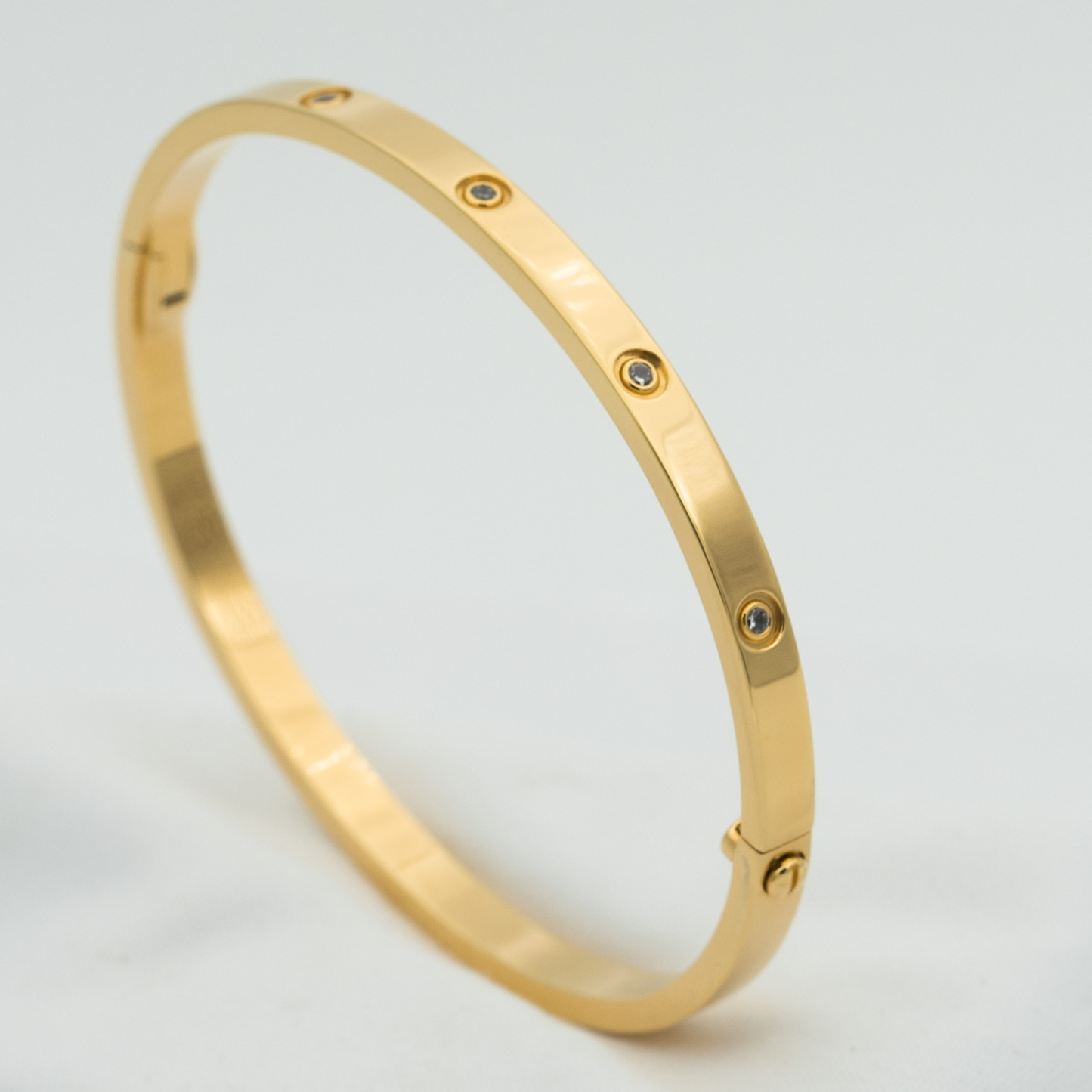 [GALE] LOVE ARMBAND 3,65 MM 10 DIAMANTEN