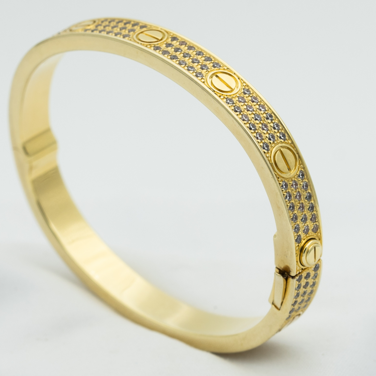 [GALE] LOVE ARMBAND 6,1 MM DIAMANT-PAVED 
