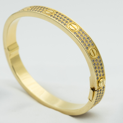 [GALE] LOVE ARMBAND 6,1 MM DIAMANT-PAVED 