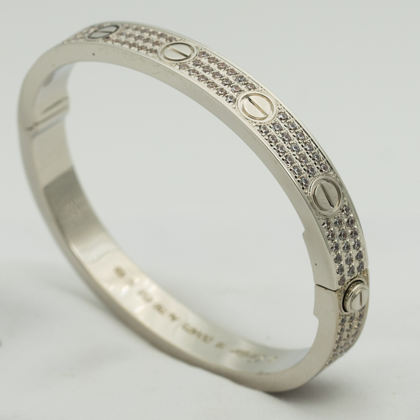 [GALE] LOVE ARMBAND 6,1 MM DIAMANT-PAVED 