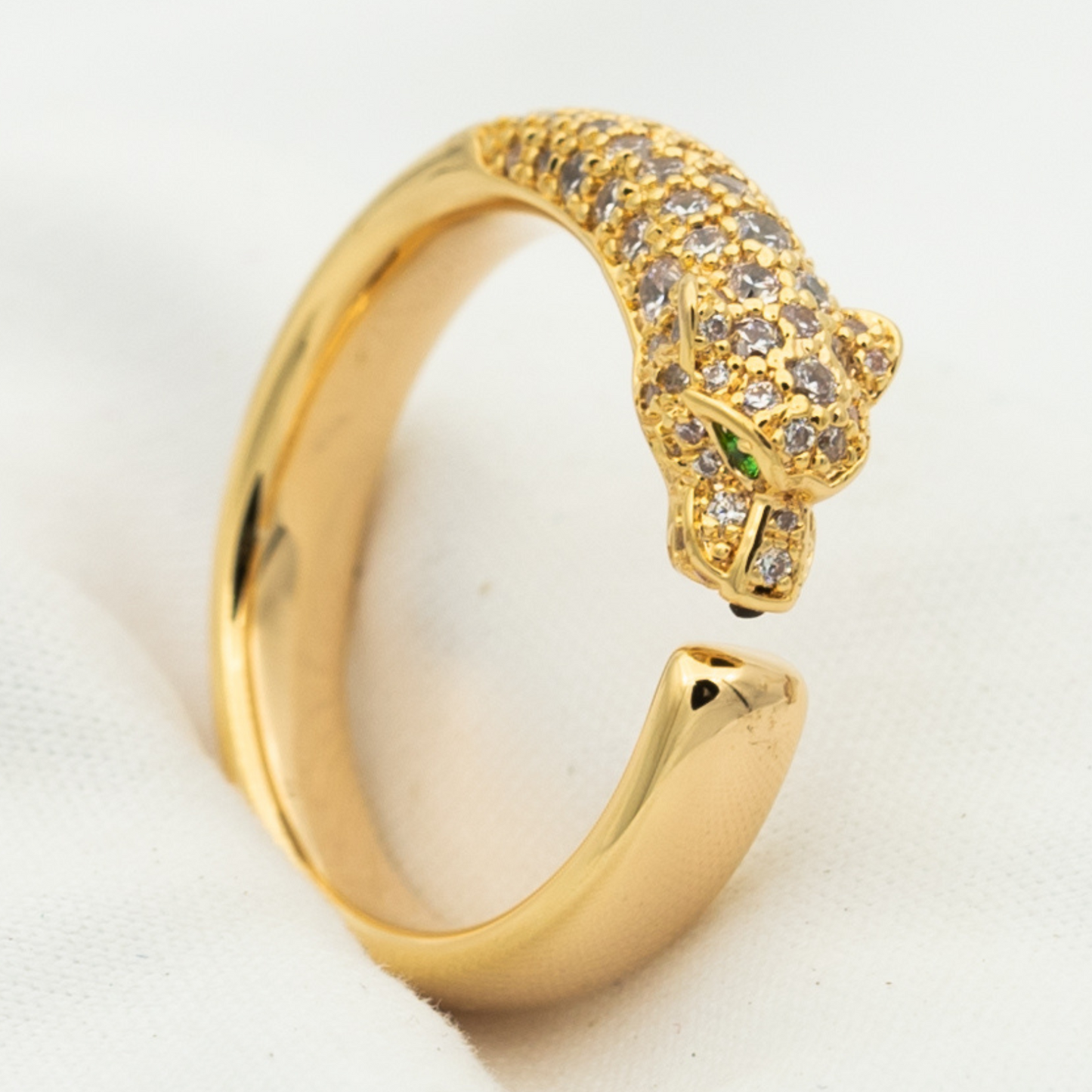 [GALE] PANTHERE RING DIAMANT 7,3MM 