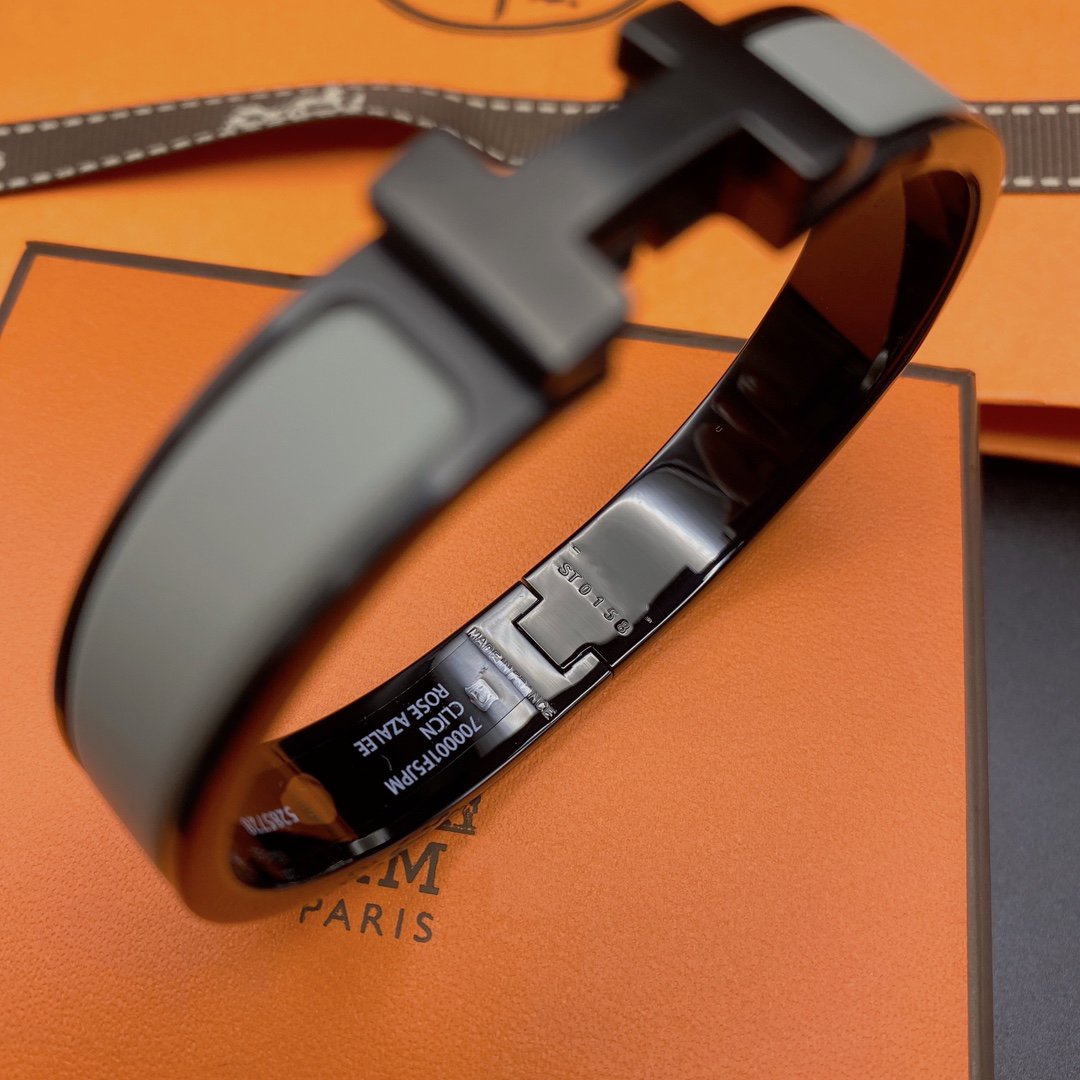 [GALE]CLIC HM SO BLACK GREY BRACELET
