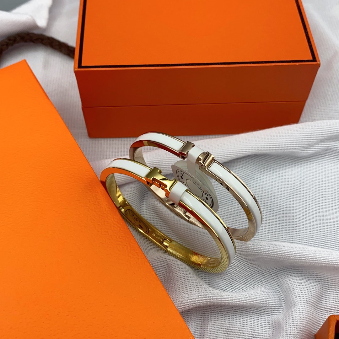 [GALE]CLASSIC HM CLIC WEISSES 8MM EMAILLET