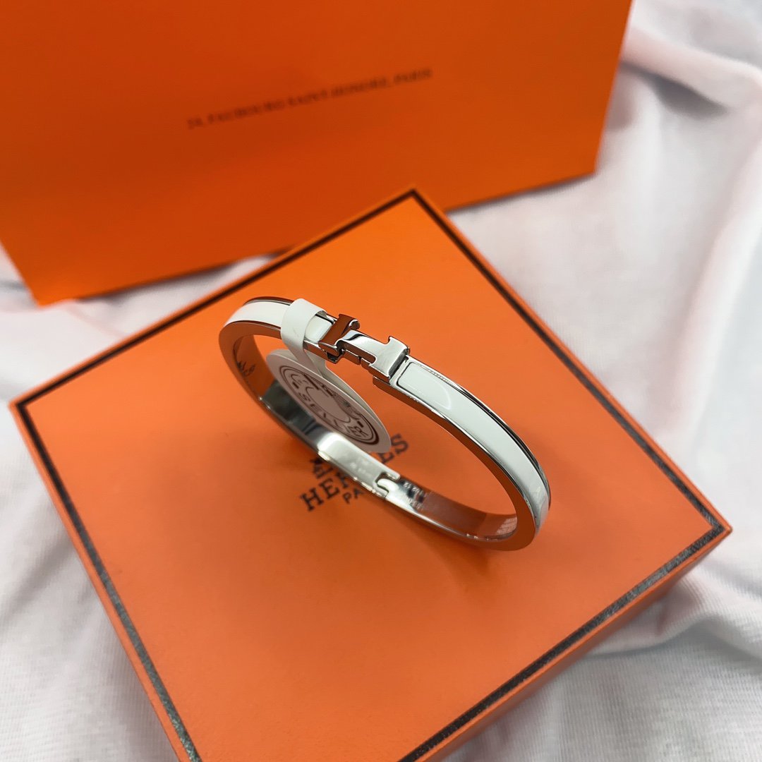 [GALE]CLASSIC HM CLIC WEISSES 8MM EMAILLET