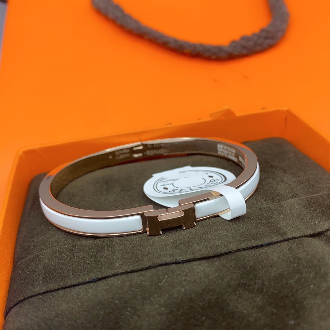 [GALE]CLASSIC HM CLIC WEISSES 8MM EMAILLET