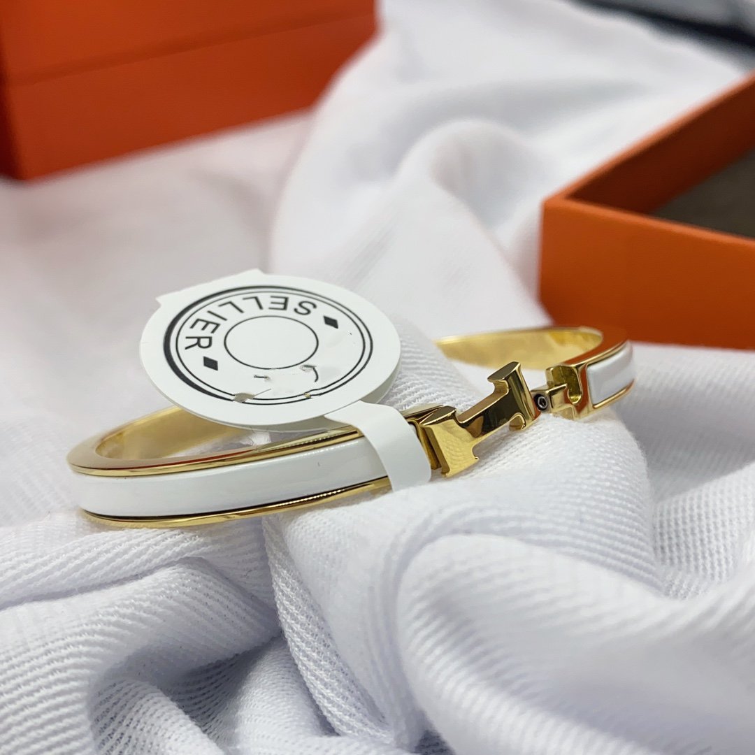 [GALE]CLASSIC HM CLIC WEISSES 8MM EMAILLET