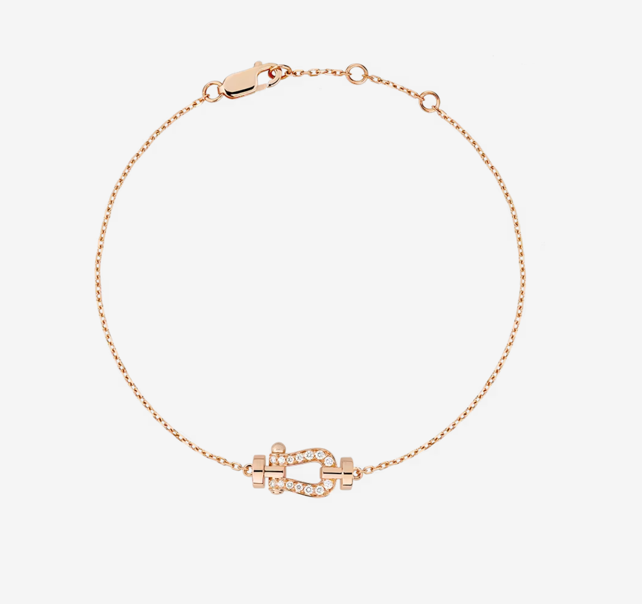 [GALE]FORCE 10 FULL DIAMOND BUCKLE CHAIN LINK MINI MODEL