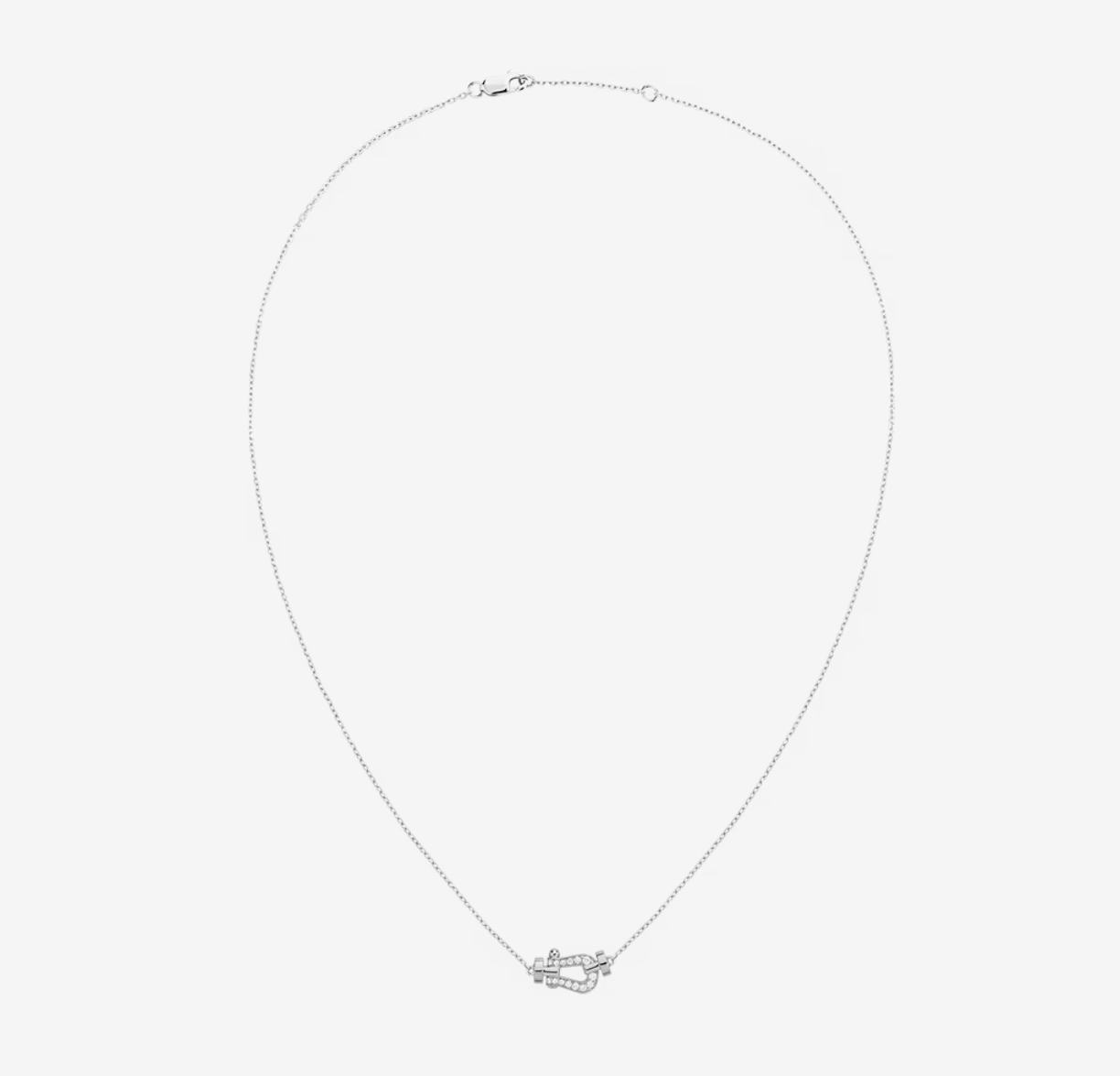 [GALE]FORCE 10 DIAMANT SILBER HALSKETTE MINI MODELL