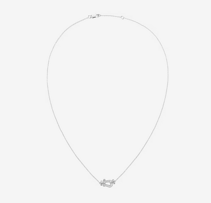 [GALE]FORCE 10 DIAMANT SILBER HALSKETTE MINI MODELL