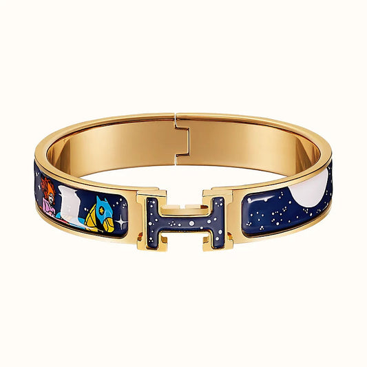 [GALE]H STAR AND MOON BRACELET 12MM