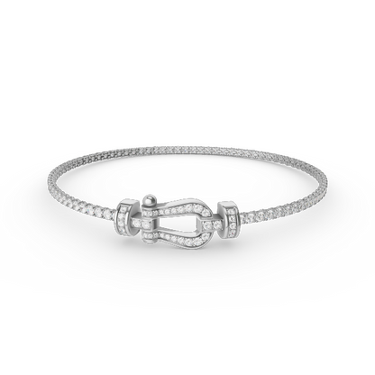 [GALE]FORCE HORSESHOE DIAMOND TENNIS ARMBAND