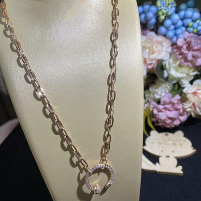 [GALE] JUSTE-HALSKETTE MIT DIAMANTEN
