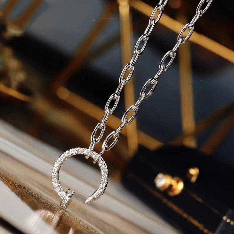 [GALE] JUSTE-HALSKETTE MIT DIAMANTEN